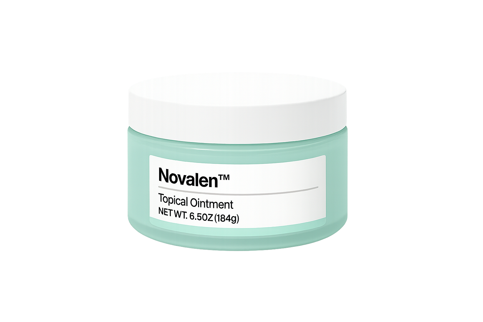 Novalen topical ointment, closed jar